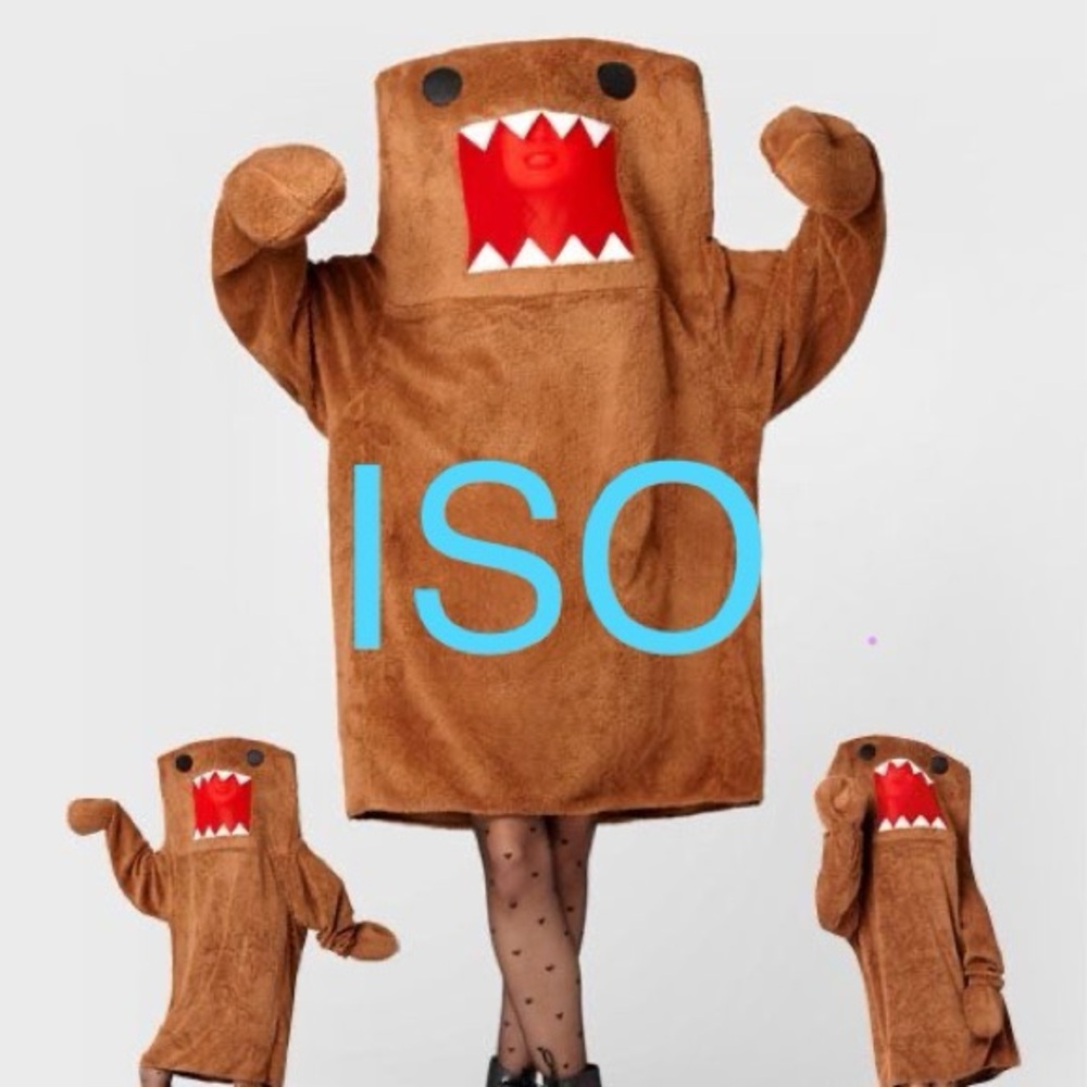 ANYONE HAS THIS DOMO COSTUME that their willing to sell to me anyone